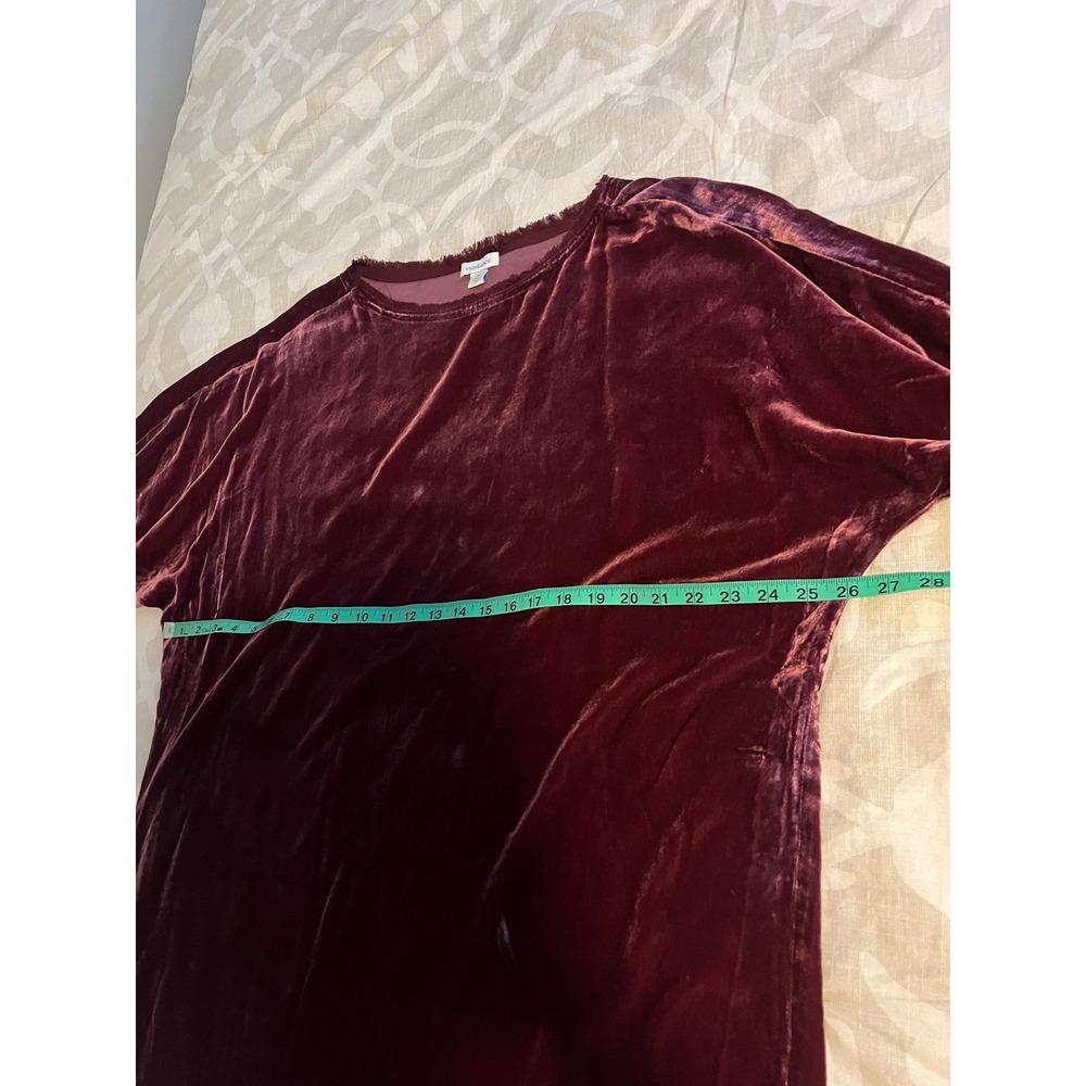 Sundance Women's Alannah‎ Crushed
Velvet Boho mini dress petite large - Picture 5 of 10